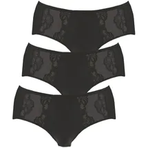 NINA VON C. Hüftslip 3 St. Schwarz 44