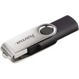 Hama FlashPen Rotate 8GB schwarz/silber