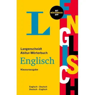 Langenscheidt Abitur-Wörterbuch Englisch: Klausurausgabe