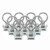 Preiswert & Gut 10x Airlineschiene Fitting 1 Zoll 25,4mm Zurröse Airline Schiene SWL/WLL daN 900