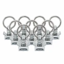 Preiswert & Gut 10x Airlineschiene Fitting 1 Zoll 25,4mm Zurröse Airline Schiene SWL/WLL daN 900