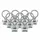 Preiswert & Gut 10x Airlineschiene Fitting 1 Zoll 25,4mm Zurröse Airline Schiene SWL/WLL daN 900