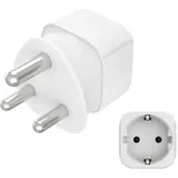 Hama Reiseadapter Typ M Weiß