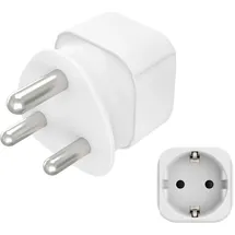 Hama Reiseadapter Typ M Weiß