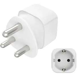 Hama Reiseadapter Typ M Weiß