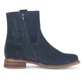 Gabor Damen Stiefeletten - bequeme Stiefelette blau, Größe 40