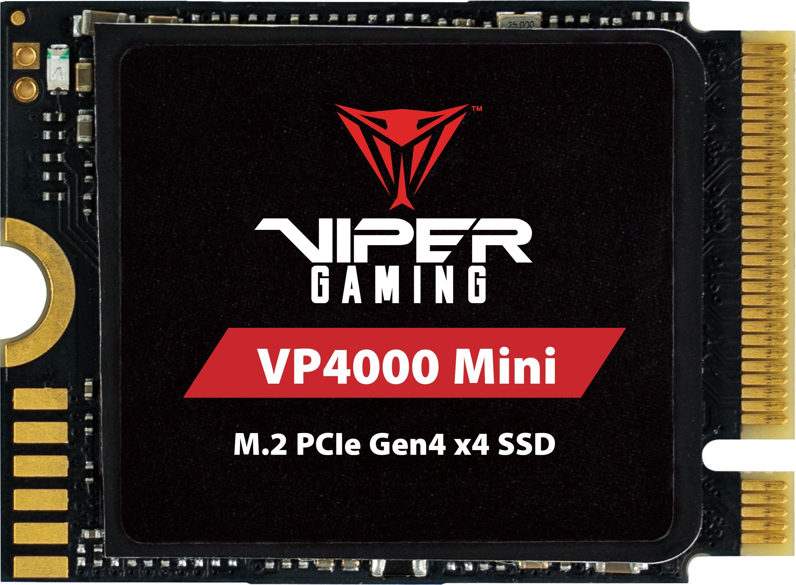 Patriot SSD Patriot 1TB M.2 Viper Mini VP4000 Gen4 x4 5000/3500 (1000 GB, M.2 2230), SSD