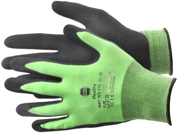 RECA Flexlite Schutzhandschuhe EN388 - 4121X Elastan/Nylon-Gewebe - 9