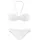 LASCANA Bügel-Bandeau-Bikini Damen Weiß 34 Cup B