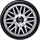 Auto-Style J-Tec Radzierblenden Orden R 16-Zoll Chrom