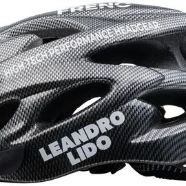 leandro lido Freno Fahrradhelm Radsport schwarz