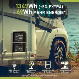 LANGZEIT Batterien Langzeit LiFePO4 100Ah 12V