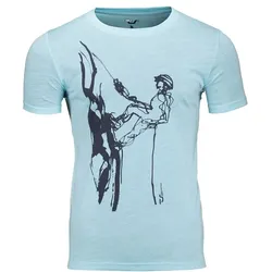 TRAUNSTEINSPORT Kletterer Merino - Hr., blau MOV (M)