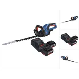 Bosch Professional Heckenschere 18 V 60 cm Brushless + 2x Akku 5,0 Ah + Ladegerät