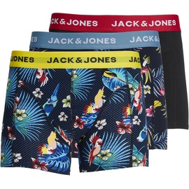 JACK & JONES Jack&Jones 3er-Set Boxershorts, 12194104 Dunkelblau L