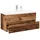 vidaXL Waschbeckenunterschrank mit Einbaubecken 101 x 39,5 x 49 cm Altholz-Optik
