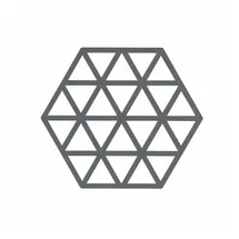 ZONE Denmark Triangle Untersetzer, Triangles (cool Grey)