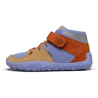 Affenzahn Wintersneaker Leder Dreamer wasserdicht mit elastischem Gummiband und Klettverschluss Größe 31-37 Pflaumenblau - Lila - 32 EU