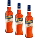 Aperol Aperitivo, 11% / Aperol Spritz – Italiens Nr. 1 Cocktail, 1 x 0,7 L (Packung mit 3)