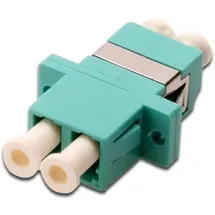 Digitus DN-96009-2 LWL-Kupplung LC zu LC Duplex Multimode OM3 Aqua