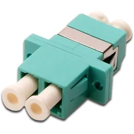 Digitus DN-96009-2 LWL-Kupplung LC zu LC Duplex Multimode OM3 Aqua