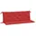 vidaXL Bankauflage 150 x 50 x 7 cm rot 2 St.