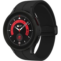 Samsung Galaxy Watch5 Pro BT 45 mm black titanium D-Buckle Sport Band schwarz M/L