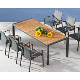 barths Paros Gartentisch 160 x 90 x 76 cm Sand