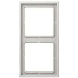 JUNG Rahmen LS982LG 2fach lichtgrau