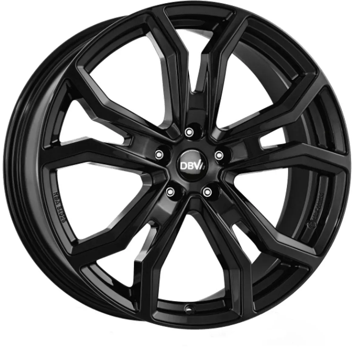 DBV MILANO TV black 7.0Jx18 5x112 ET43