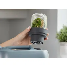 Kenwood Mini-Zerkleinerer & Grinder KAG30.000GY, Glaszubehör, Go Collection, Zerkleinerer & Grinder für Kenwood Go Küchenmaschine, 2 Glasbehälter, abnehmbare Edelstahlklingen, spülmaschinenfest, 100 ml