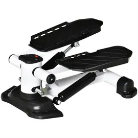 Homcom Mini Stepper Minifahrrad Metall ABS Weiß+Schwarz