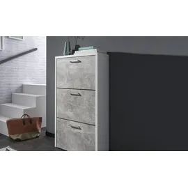Möbel Kraft Anfo 64 x 119 x 24 cm grau