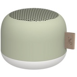 KREAFUNK aLIGHT Bluetooth Lautsprecher mit Licht, dusty olive