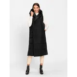 Heine Longweste in schwarz | Gr.: 40