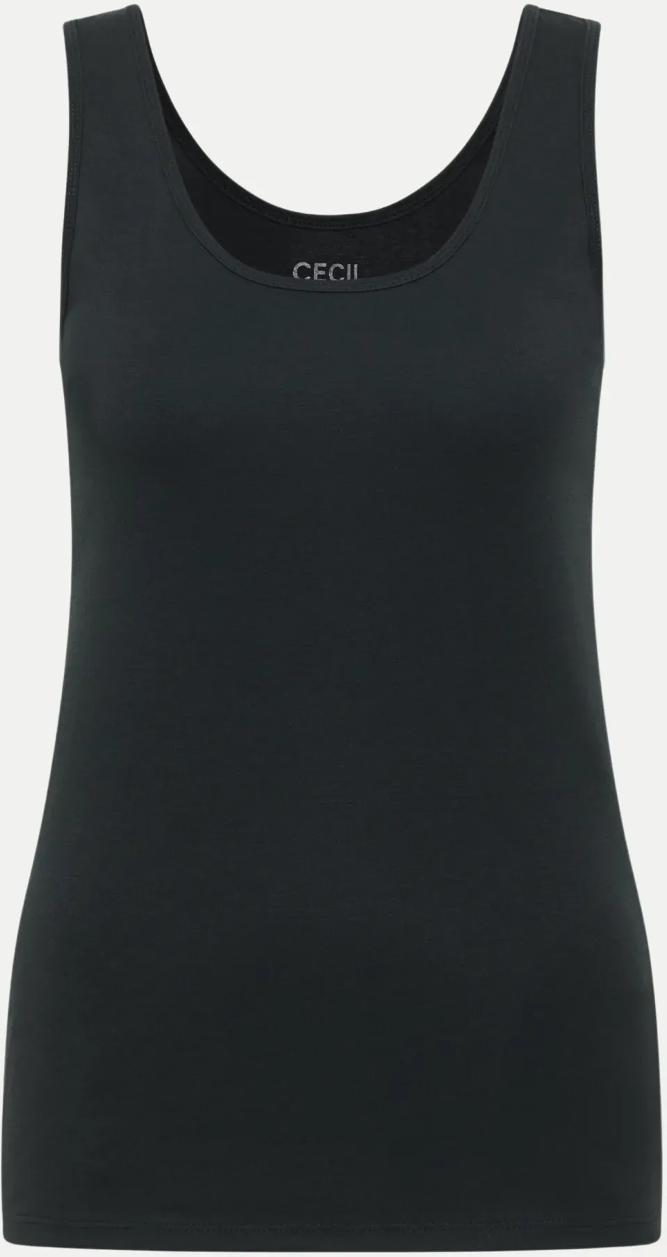 Basic Top Linda Schwarz XXL