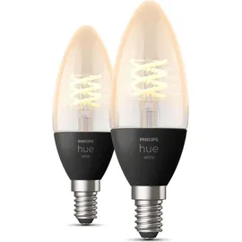 Philips Hue White E14 Kerze Doppelpack