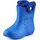 Ladeheid Eva Kinder Jungen Mädchen Gummistiefel Regenschuhe gefüttert Regenstiefel Gummischuhe LA-CA-04 (Blau/Marineblau, 22/23 Eu) - 22/23