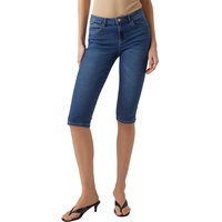 Vero Moda Damen Capri 3/4 Denim Jeans 'June' - Blau - 29