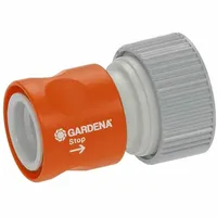 Gardena Profi-System-Übergangsstück mit Wasserstop 19 mm (3/4") (2814-20)