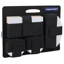 Magnetoplan Moderationstasche 39 x 35 cm Schwarz
