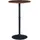 [en.casa] Bartisch Vantaa 100 x 60 cm Walnuss