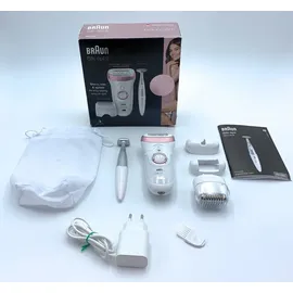 Braun Silk-épil 9 SkinSpa SensoSmart 9/890 weiß/rosegold