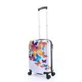 Saxoline Schmetterling 2-Rollen Cabin 39 cm / 55 cm / 20 l weiß/mehrfarbig
