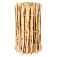 Garronda Staketenzaun 500 x 80 cm Haselnuss