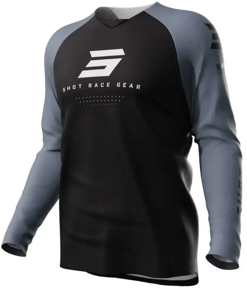 Shot Escape Langarm-trikot - Escape Grey - 3XL