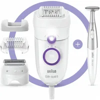Braun Silk-épil 5 Power 5-825 weiß/lila