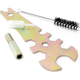 XPOtool Lackierpistole 1,4 mm Düse 500 ml Becher 100 mm Strahlbreite