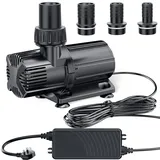 poposoap DC-Teichpumpe 6000 L/h