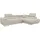 Mirjan24 Eckcouch Cord 5-Sitzer Beige